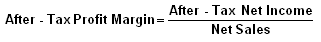 After-Tax Profit Margin